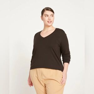 Universal Standard Long Sleeve V Rex Size XS/10-12